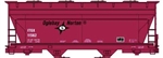 Accurail 81712 HO 2-Bay Covered Hopper Oglebay Kit