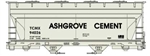 Accurail 81713 HO 2-Bay Covered Hopper Ashgrove Kit