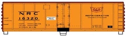 Accurail 8327 HO 40' Steel Reefer w/Hinged Door Kit Northern Reefer Co. GM&O