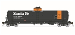 American Limited 1816 HO GATC Welded Tank Car Santa Fe 98057 Journal Oil Service