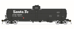 American Limited 1824 HO GATC Welded Tank Car Santa Fe 98100 Reclaimed Diesel Fuel Service