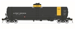 American Limited 1840 HO GATC Welded Tank Car Santa Fe 101309 Gasoline Service