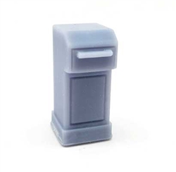 All Scale Miniatures 870997 HO Postal Drop Boxes pkg(5)