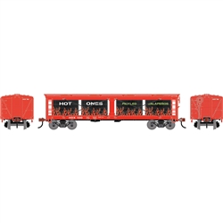 Athearn 2187 HO ATH 40' Pickle Car Hot Ones HOX #107