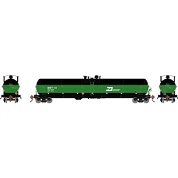 Athearn 2202 HO ATH 62' Tank Car Burlington Northern Fuel Tender BNFT #32