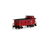 Athearn 12088 N 30' 3-Window Caboose SOO #160