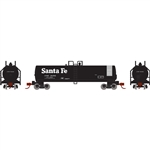 Athearn 13734 N RTC 20,900 Gallon Tank Santa Fe ATSF #98482