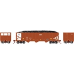 Athearn 15165 HO 40' 3-Bay Ribbed Hopper w/Load CC Canadian National #40079