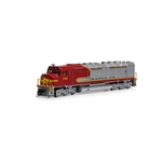 Athearn 15380 N FP45 w/DCC & Sound Santa Fe/Red & Silver/Small Letter #102