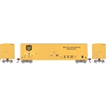 Athearn 17276 N 50' FMC Offset Double Door Box Burlington Northern/UofO #223667