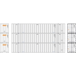 Athearn 17313 N 53' Stoughton Containers Schneider # 2 (3)