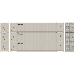 Athearn 17742 N 53' CIMC Container Railpool #1 (3)