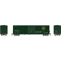 Athearn 25472 N 50' FMC 5347 Box Green Mountain GMRC #722