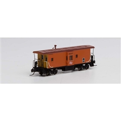 Athearn 24332 N Bay Window Caboose Milwaukee #992217