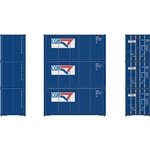 Athearn 27787 HO 20' Corrugated Container CGTU #1 (3)