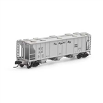 Athearn 28335 N PS-2 2893 3-Bay Covered Hopper Central of Georgia CofG #937