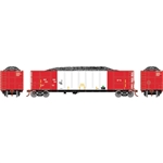 Athearn 3840 N Thrall High Side Gondola w/Load Herzog/White #10104