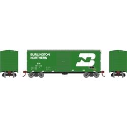 Athearn 67963 HO 40' Modern Box Car Burlington Northern BN #161155