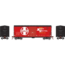 Athearn 69434 HO 40' Modern Box Car Santa Fe ATSF #16947