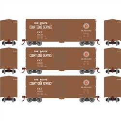 Athearn 69453 HO 40' Modern Box Car Seaboard Air Line SAL #24699/24707/24734