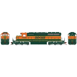 Athearn 73731 HO SD40-2 w/DCC & Sound Burlington Northern BNSF/Rebuilt #7333