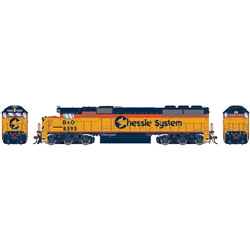 Athearn G1853 HO GEN SD50 Locomotive w/DCC & Sound B&O Chessie #8595