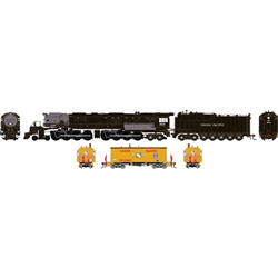 ATHG-2080 Athearn Genesis N 4-8-8-4 Big Boy Locomotive w/DCC & Sound & CA-11 Caboose Locomotive- UP #4014 Caboose- UP 'Snowbus' #25809