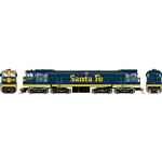 Athearn G41082 HO U50 Santa Fe SF #1651