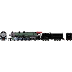 Athearn G71657 HO 4-8-2 MT-4 w/DCC & Sound Southern Pacific/Green Boiler #4353