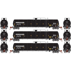 Athearn GN16898 N 33,900-Gallon LPG Tank PROX #1 (3)