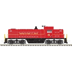 Atlas 10003009 HO Alco RS1 LokSound and DCC Classic Morristown & Erie 15 Red Yellow