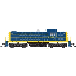 Atlas 10002997 HO Alco RS1 Standard DC Classic Santa Fe 2395 Blue Yellow