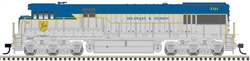 Atlas 10003913 HO GE U30C Phase I LokSound and DCC Delaware & Hudson 704