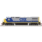 Atlas 10004173 HO Dash 8-40C DC CSX 7636 YN2 White Roof