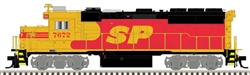 Atlas 10004228 HO EMD GP40-2 Standard DC Southern Pacific #7672 SPSF Merger