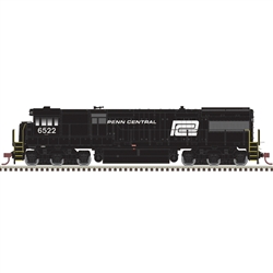 Atlas HO GE U28C LokSound and DCC Penn Central #6522