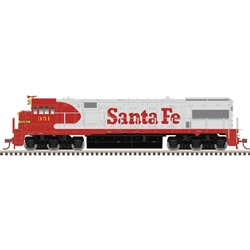 Atlas HO GE U28CG Standard DC Santa Fe #350