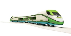 Atlas 15000100 HO Battery-Powered Passenger Train Set Trainkids Sound & Remote Control Glow in the Dark