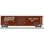 Atlas 20005852 HO Postwar 50' Single-Door Boxcar Nacionales de Mexico 93064