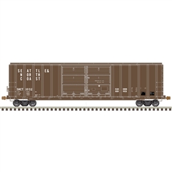 Atlas 20005869 HO FMC 5077 50' Double-Door Boxcar w/ Centered Doors Seattle & North Coast 1032