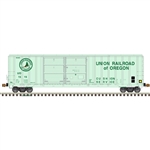 Atlas 20005877 HO FMC 5077 50' Double-Door Boxcar w/ Offset Doors Union Railway of Oregon 1508