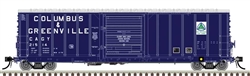 Atlas HO CNCF 5000 50' Boxcar Master Columbus & Greenville #21569