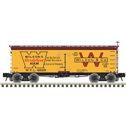 Atlas 20007203 HO 36' Wood Reefer Wilson Packing Certified Ham 4824