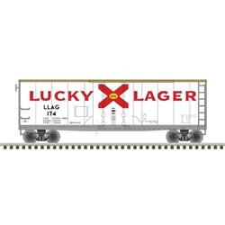 Atlas 20007241 HO 40' Plug-Door Boxcar Lucky Lager #174