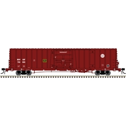 Atlas 20007308 HO Class BX-177 Plug-Door Boxcar BNSF Railway #781007 White Circle Cross Logo