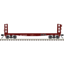 Atlas N 42' Pulpwood Flatcar with Load Missouri Pacific #726095