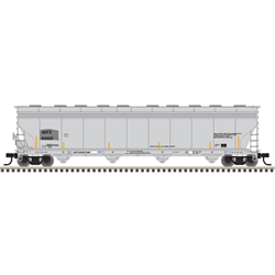 Atlas N ACF 5800 4-Bay Covered Hopper Master ACFX #69325