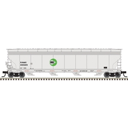 Atlas N ACF 5748 4-Bay Covered Hopper Master Cargill SAMX #40029