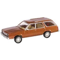 Atlas 60000012 N Atlas Master American Automobiles 1978 Ford Fairmont Wagon pkg 2 Medium Chestnut