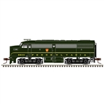 Atlas 40004580 N Alco FA1 LokSound and DCC Pennsylvania 9606 Single Stripe Brunswick Green